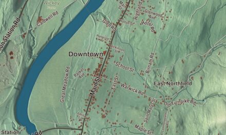 Beautifully Detailed Map of Northfield, Massachusetts