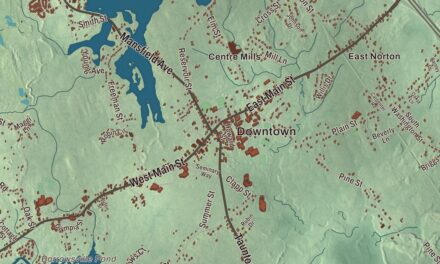 Beautifully Detailed Map of Norton, Massachusetts