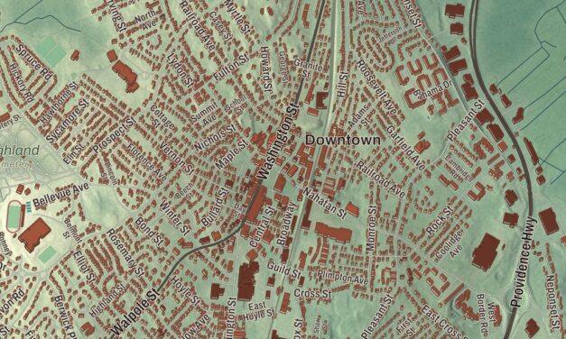 Beautifully Detailed Map of Norwood, Massachusetts