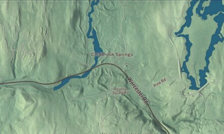 Beautifully Detailed Map of Oakham, Massachusetts