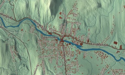 Beautifully Detailed Map of Orange, Massachusetts