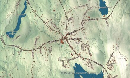 Beautifully Detailed Map of Paxton, Massachusetts