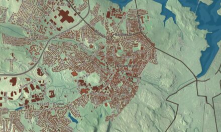 Beautifully Detailed Map of Peabody, Massachusetts
