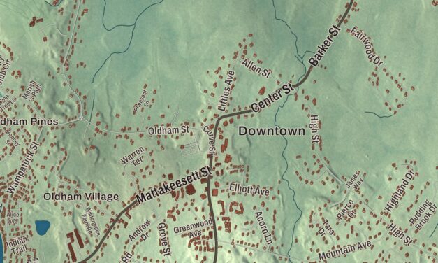 Beautifully Detailed Map of Pembroke, Massachusetts