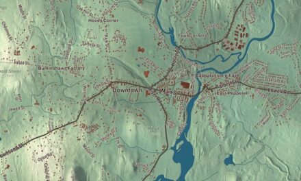 Beautifully Detailed Map of Pepperell, Massachusetts