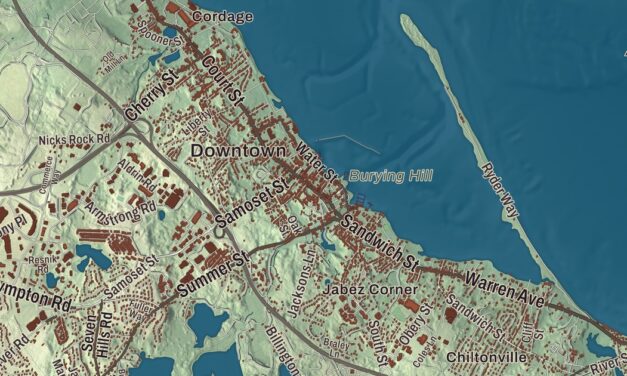 Beautifully Detailed Map of Plymouth, Massachusetts