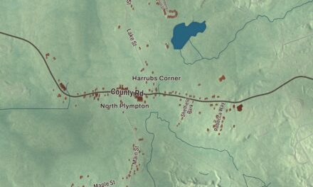 Beautifully Detailed Map of Plympton, Massachusetts