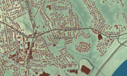 Beautifully Detailed Map of Reading, Massachusetts
