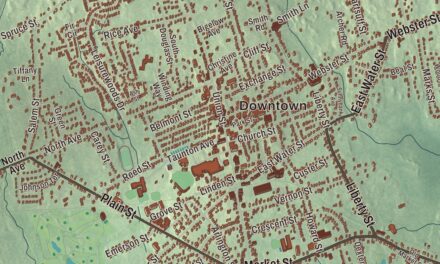 Beautifully Detailed Map of Rockland, Massachusetts