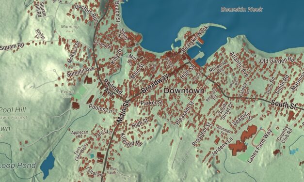 Beautifully Detailed Map of Rockport, Massachusetts