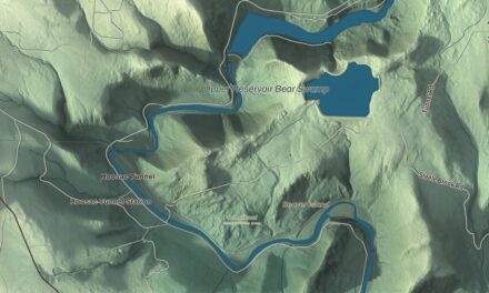 Beautifully Detailed Map of Rowe, Massachusetts