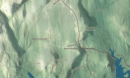 Beautifully Detailed Map of Royalston, Massachusetts