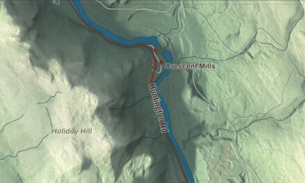 Beautifully Detailed Map of Russell, Massachusetts