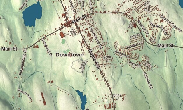 Beautifully Detailed Map of Rutland, Massachusetts