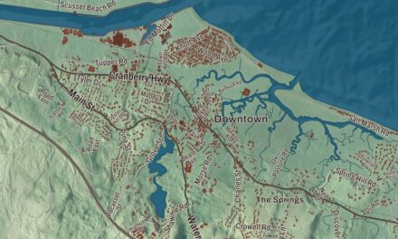 Beautifully Detailed Map of Sandwich, Massachusetts
