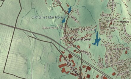 Beautifully Detailed Map of Seekonk, Massachusetts