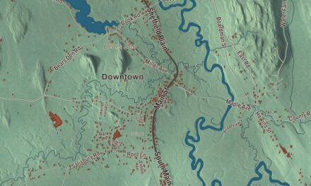 Beautifully Detailed Map of Sheffield, Massachusetts