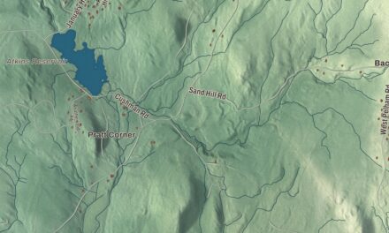 Beautifully Detailed Map of Shutesbury, Massachusetts