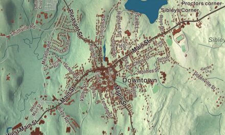 Beautifully Detailed Map of Spencer, Massachusetts