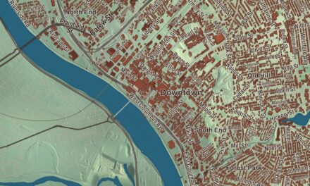 Beautifully Detailed Map of Springfield, Massachusetts