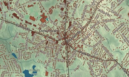 Beautifully Detailed Map of Stoughton, Massachusetts