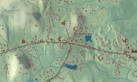 Beautifully Detailed Map of Stow, Massachusetts