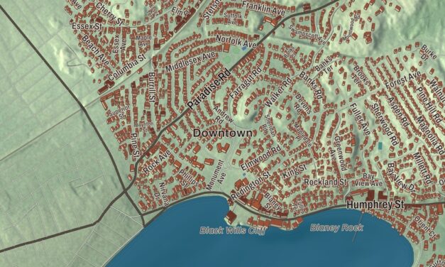 Beautifully Detailed Map of Swampscott, Massachusetts