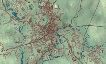 Beautifully Detailed Map of Taunton, Massachusetts