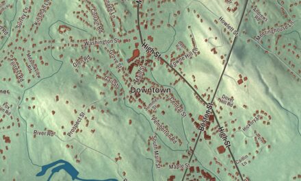 Beautifully Detailed Map of Topsfield, Massachusetts