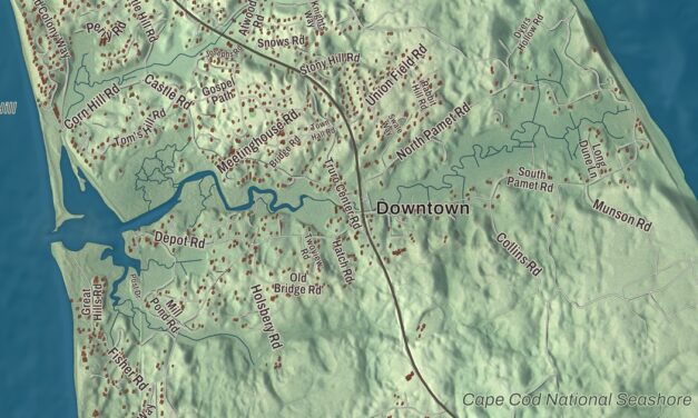 Beautifully Detailed Map of Truro, Massachusetts