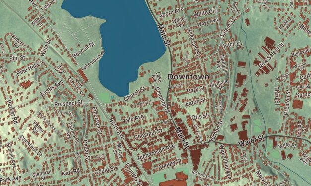 Beautifully Detailed Map of Wakefield, Massachusetts