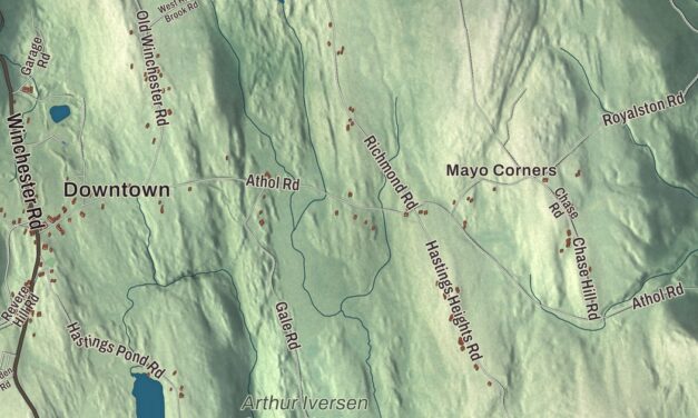 Beautifully Detailed Map of Warwick, Massachusetts