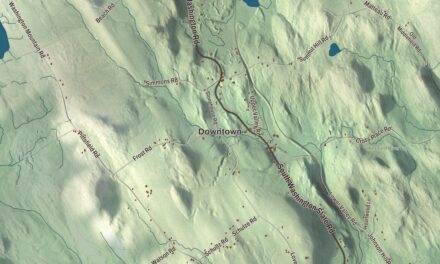 Beautifully Detailed Map of Washington, Massachusetts