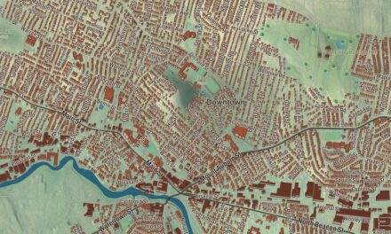 Beautifully Detailed Map of Watertown, Massachusetts