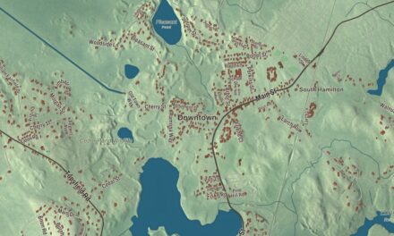 Beautifully Detailed Map of Wenham, Massachusetts