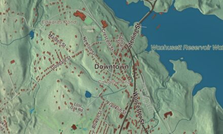 Beautifully Detailed Map of West Boylston, Massachusetts