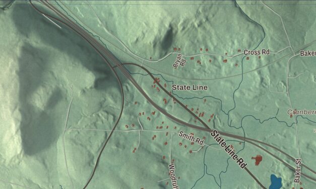 Beautifully Detailed Map of West Stockbridge, Massachusetts