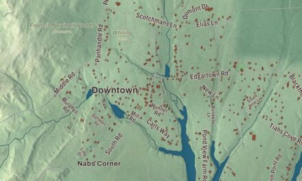 Beautifully Detailed Map of West Tisbury, Massachusetts