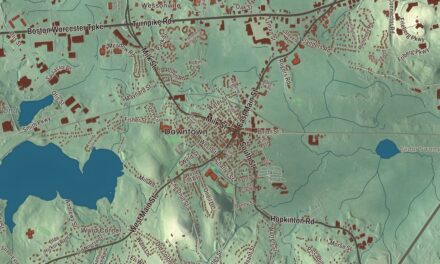 Beautifully Detailed Map of Westborough, Massachusetts