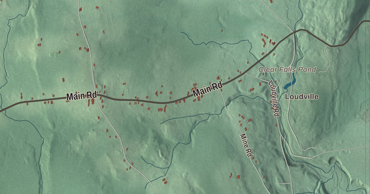 Beautifully Detailed Map of Westhampton, Massachusetts