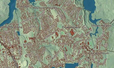 Beautifully Detailed Map of Weymouth, Massachusetts