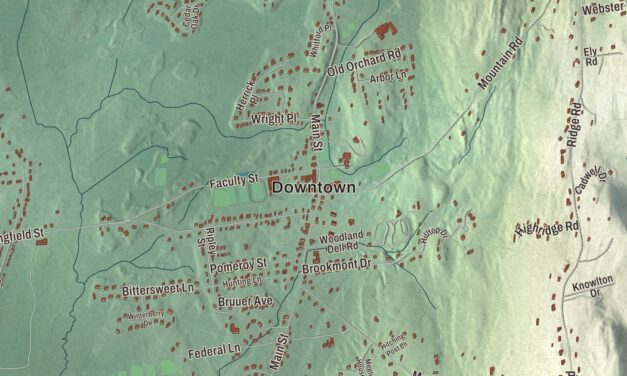 Beautifully Detailed Map of Wilbraham, Massachusetts