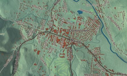 Beautifully Detailed Map of Williamstown, Massachusetts