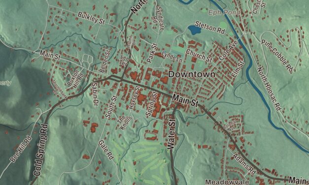 Beautifully Detailed Map of Williamstown, Massachusetts