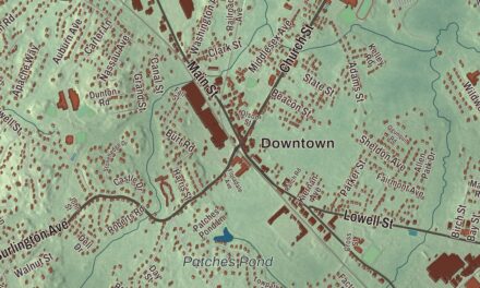 Beautifully Detailed Map of Wilmington, Massachusetts