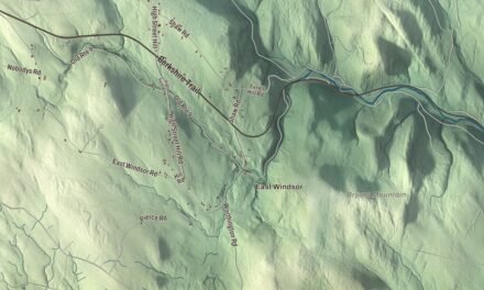 Beautifully Detailed Map of Windsor, Massachusetts