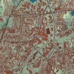 Beautifully Detailed Map of Worcester, Massachusetts