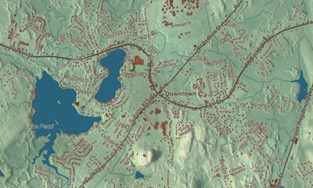 Beautifully Detailed Map of Wrentham, Massachusetts