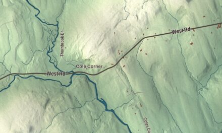 Map of Abbot, Maine