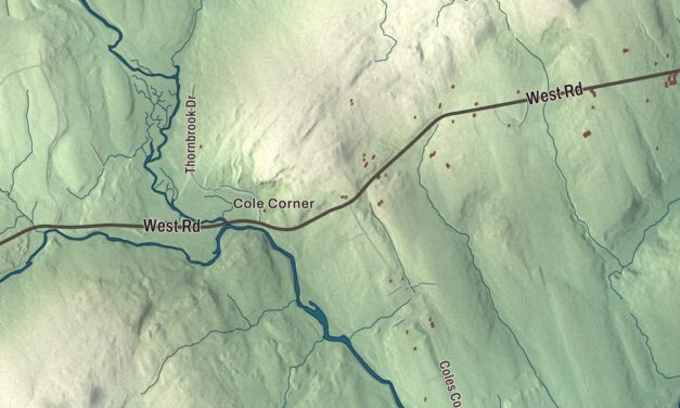 Map of Abbot, Maine